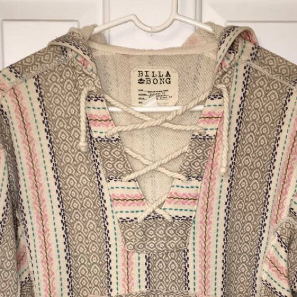 Billabong Lace Up Hoodie - Picture 2 of 4